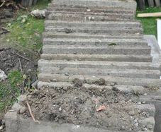 concrete slabs