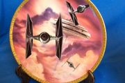 Decorative plate, Star Wars TIE Fighters , Hamilton Collection , ornament