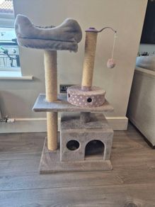 Cat Tower and Scratch Post