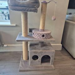 Cat Tower and Scratch Post