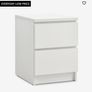 Vanity Table with topped glass, LED Vanity Mirror & locker Image 6