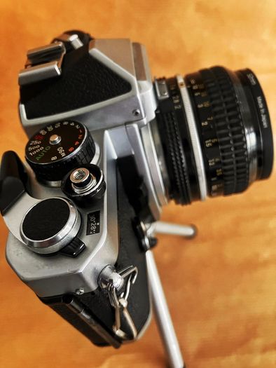 Classic Nikon FE with Nikkor 50mm f/2, Recently serviced, Serial No.4446830