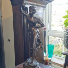 Victor Rousseau, bronze figure