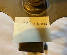 Vintage Brass Corinthian Column Table Lamp Fair Condition Working