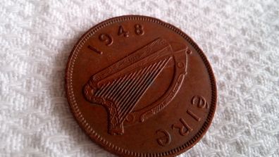 1948 Irish Penny.