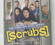 Scrubs Second Third (Season Three) 4-disc DVD Television Series