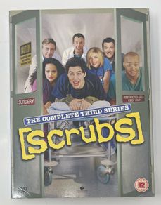 Scrubs Second Third (Season Three) 4-disc DVD Television Series