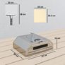 Portable Stainless Steel BBQ Pizza Oven Image 3