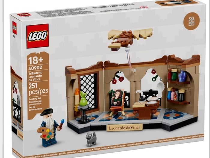 Lego 40902 Tribute to Leonardo da Vinci