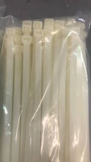 Large 22" White Heavy Duty Cable Ties 550 mm