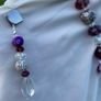NEW Handmade Purple Bead Celtic Necklace by Irish Designer helenrose Image 2