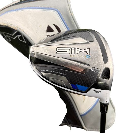 Taylormade Sim Max D Driver / 12 Degree / Atmos Red 5-R Regular