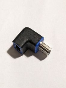 Right angle HDMI adapter