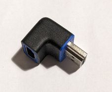 Right angle HDMI adapter