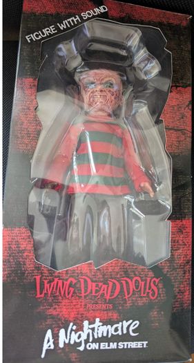 Freddy Krueger - TALKING Living Dead Dolls MEZCO