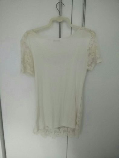 New Look Cream Lace top