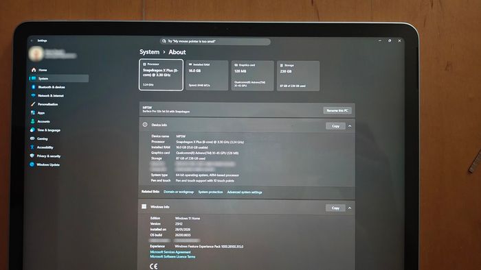Microsoft Surface pro 12