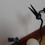Metal Art Candle Holder Image 3