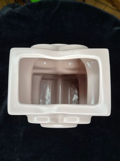 Orla Kiely House Ceramic Flower Vase Dusty Pink Vintage Style Home Decor