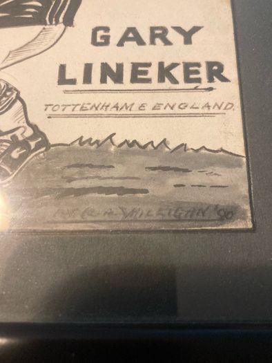 Gary lineker drawing free postage