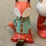 Gorgeous Bookend for Nursery or Children's room- Bunny and Fox Image 2