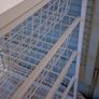 Jonaxel 4 x Wire Basket Roller Chest Drawer Storage White with Tabletop Image 7