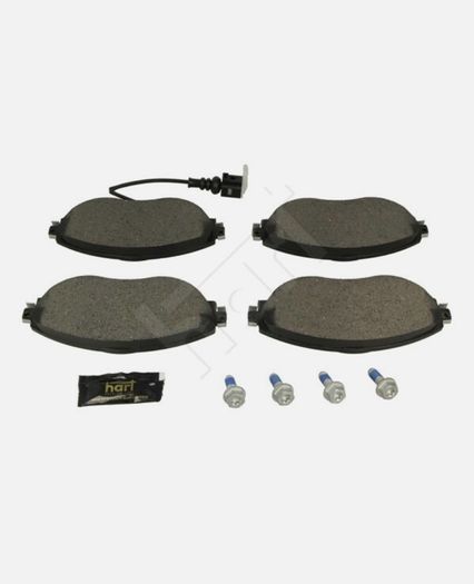 Front HART 252 930 Brake Pad Set, disc brake for AUDI,SEAT,SKODA,VW