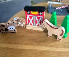 Wooden Train Track