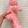 Build a Bear Pink Heart Nose Plush Valentines Day approx. 42 cm. Used Please see photos Image 8
