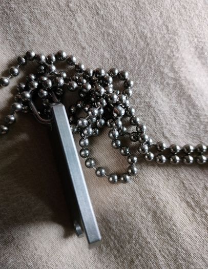 NEW Titanium Chain Tag Pendant Do Epic Shit