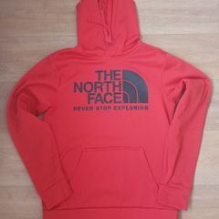 The North Face Never Stop Exploring Hoodie Red Mens Small