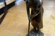 Vintage brass Golf Statue