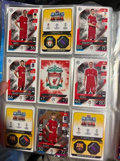 football cards + binders (offers Welcome )
