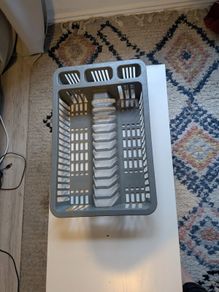 Grey Plastic Kitchen Tray