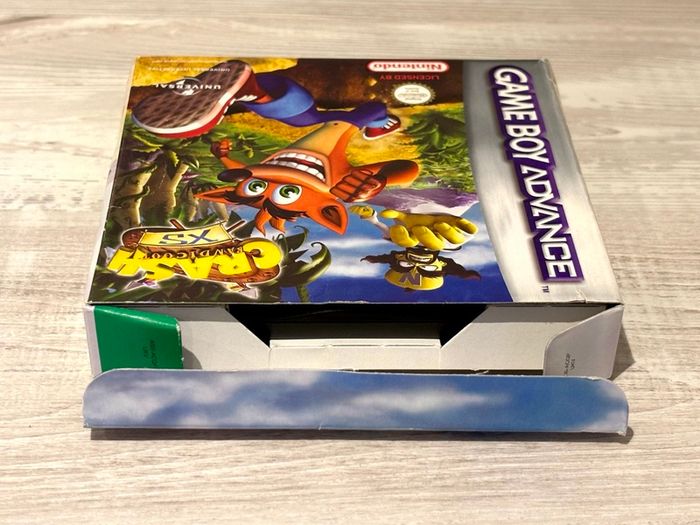 Crash Bandicoot XS for Game Boy Advance Boxed