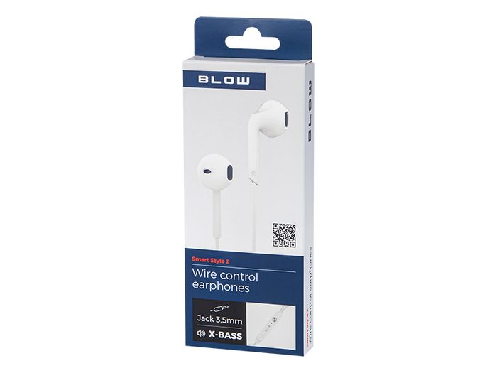 New Wired Jack 3.5mm Earphones Headphones Earbuds Mic Volume Control #1026