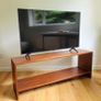Vintage Mid Century Teak TV Stand Image 2