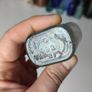 177 - Vintage Birds Lemonade Crystals Clear Glass Bottle Image 4