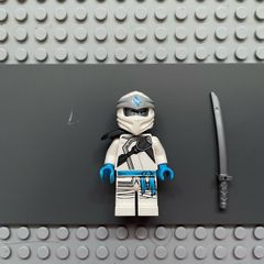 lego ninjago njo0537 Zane minifigure- Secrets of the Forbidden Spinjitzu