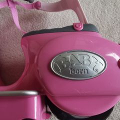 Baby born, motorbike