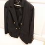 ladies navy jacket with brass buttons Image 4