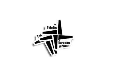 Teilifis Eireann Glossy Stickers 2-Pack