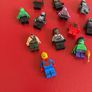 lego marvel d.c minifigures x 12 Image 2