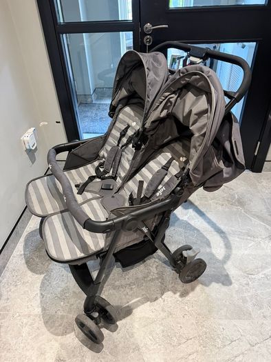 Double travel buggie