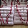 Chair Cushions x 8 or Two Sets of Four (4) Image 2