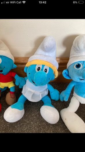 smurfs teddies