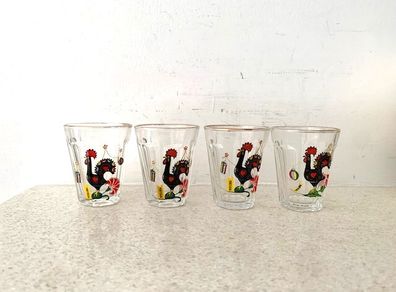 Vintage Portuguese Shot Glasses