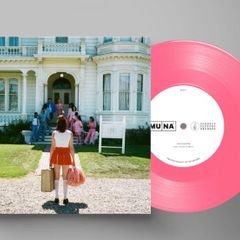 Muna feat Phoebe Bridgers Silk Chiffon Pink 7 inch Vinyl New Sealed