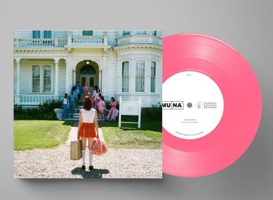 Muna feat Phoebe Bridgers Silk Chiffon Pink 7 inch Vinyl New Sealed