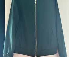Satin look bomber jacket